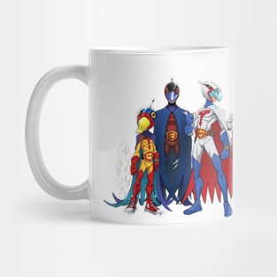 gatchaman vintage movie 6 version Mug